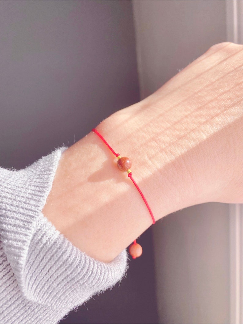 Protection red string bracelet, Kabbalah Red Bracelet, Good Luck Bracelet, Friendship Bracelet, Hilo Rojo, Red Rope, Mal De Ojo Bracelet image 2