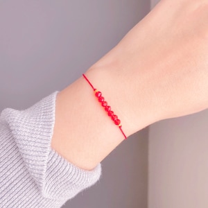 Protection red string bracelet, Kabbalah Red Bracelet, Good Luck Bracelet, Friendship Bracelet, Hilo Rojo, Red Rope, Mal De Ojo Bracelet