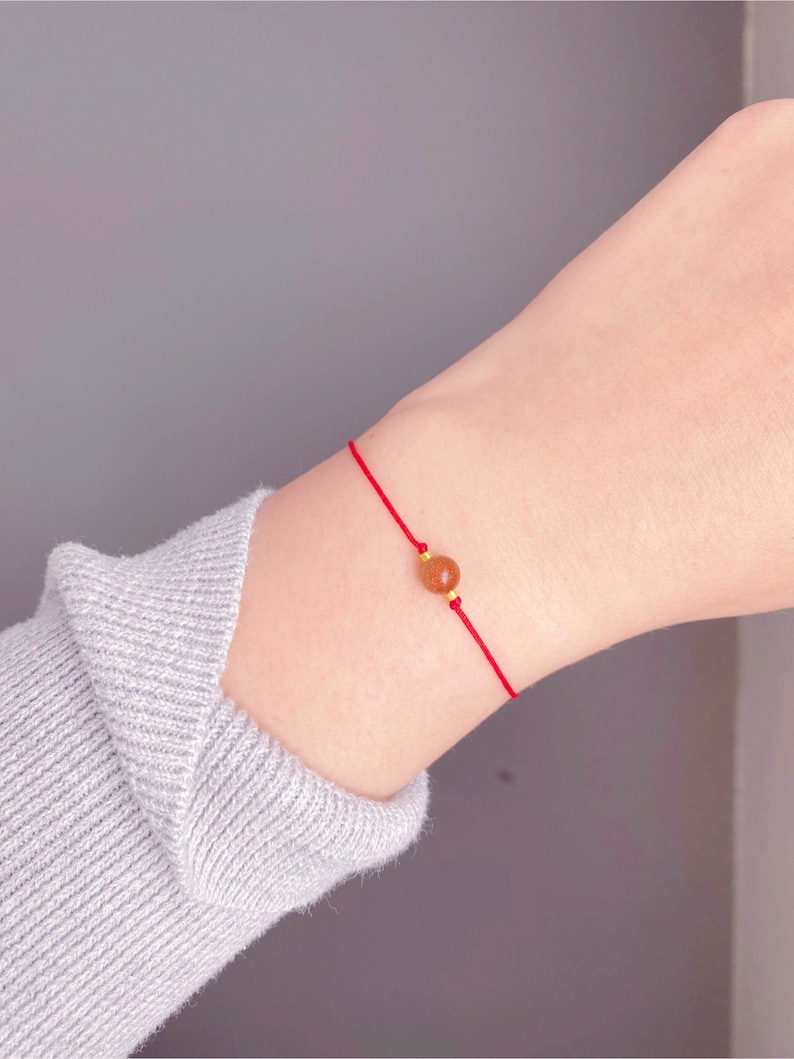 Protection red string bracelet, Kabbalah Red Bracelet, Good Luck Bracelet, Friendship Bracelet, Hilo Rojo, Red Rope, Mal De Ojo Bracelet image 1