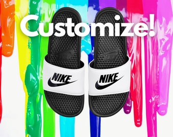 create your own nike slides