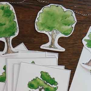 Tree Garland Printable