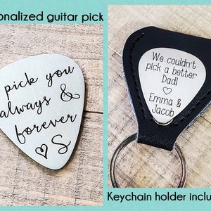 Benutzerdefinierte Plektrum-personalisierte Gitarren-Plektrum-Valentinstag Geschenk für ihn-Ich wähle dich Plektrum-Geschenk für Gitarristen-gravierte Plektrum