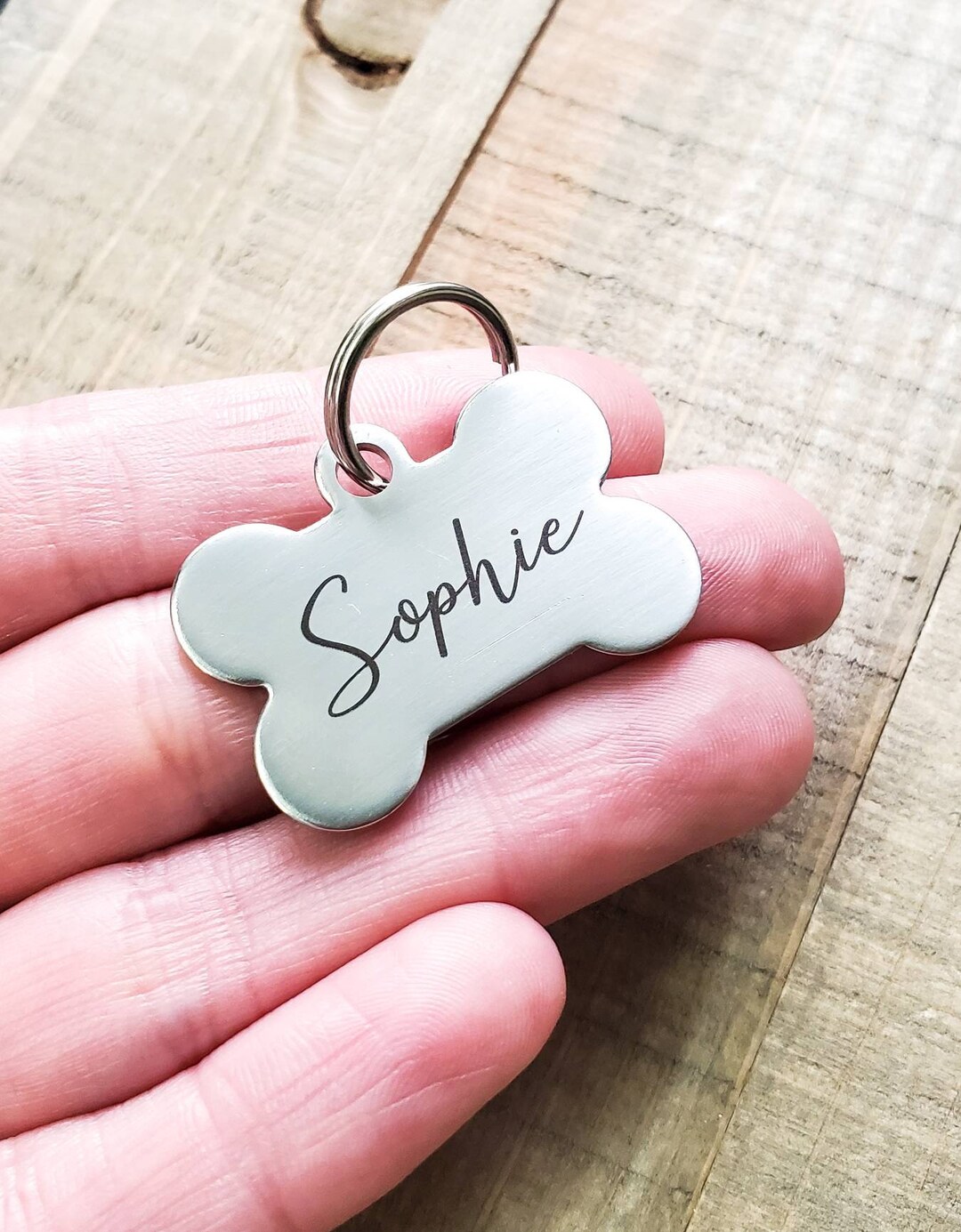 Double Sided Dog Tagpet ID Tagengraved Pet Tagcute Pet Tagstainless