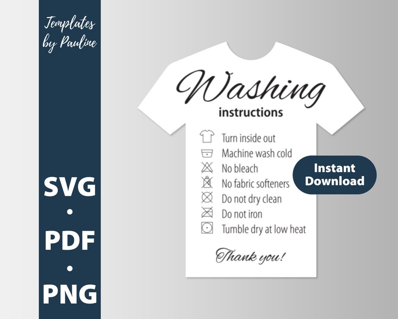 Download Pc008 Tshirt Care Cards Svg Printable Shirt Care Labels Garment Svg For Cricut And Silhouette Png Print And Cut Washing Instructions Clip Art Art Collectibles Keyforrest Lt