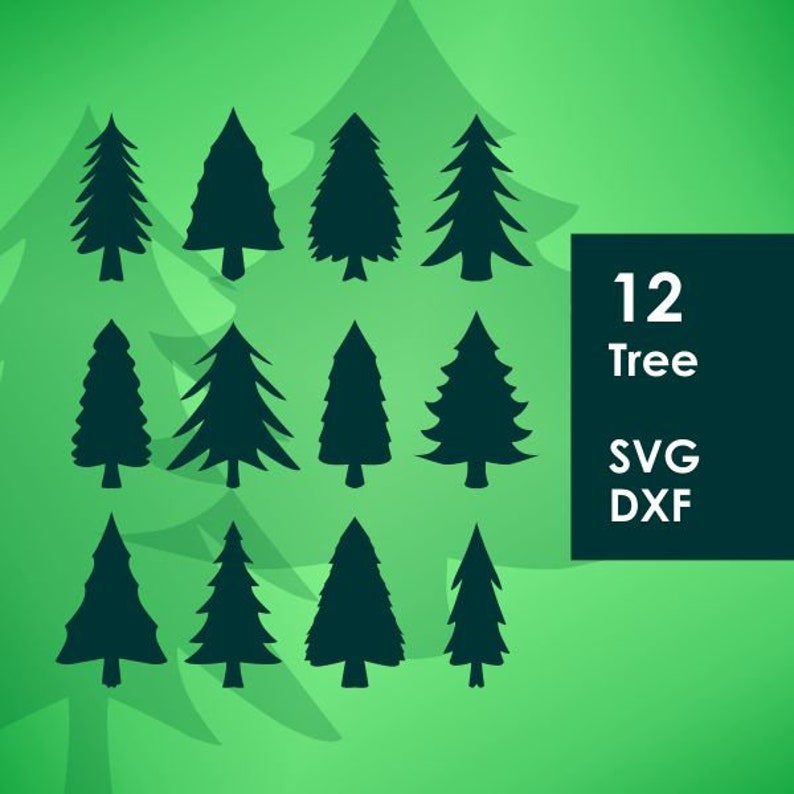 Download Art Collectibles Clip Art Dxf Christmas Tree Svg Cut File For Cricut Commercial Use Svg Bundle For Silhouette