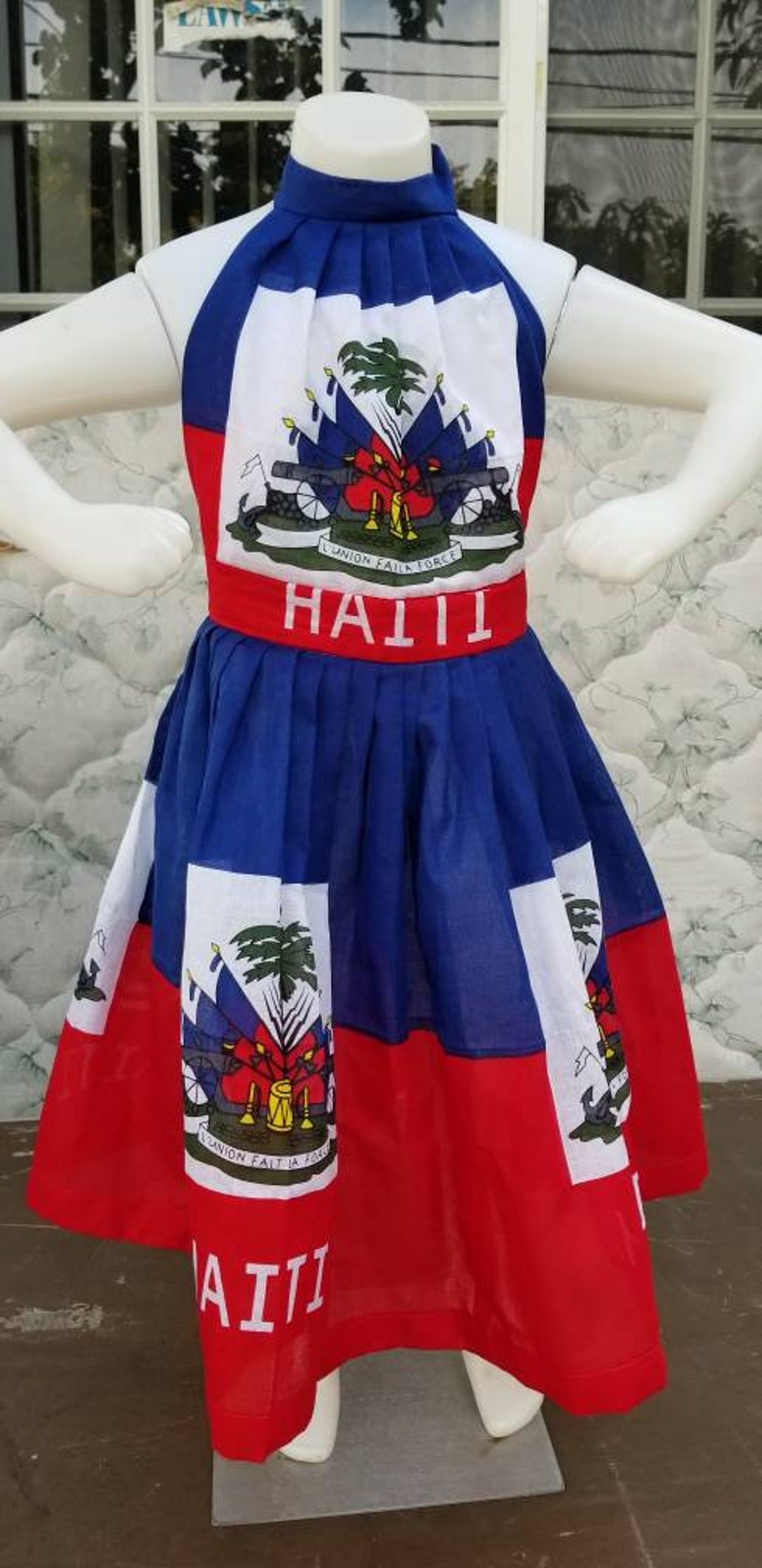 Kids Customized Haitian Dress Etsy