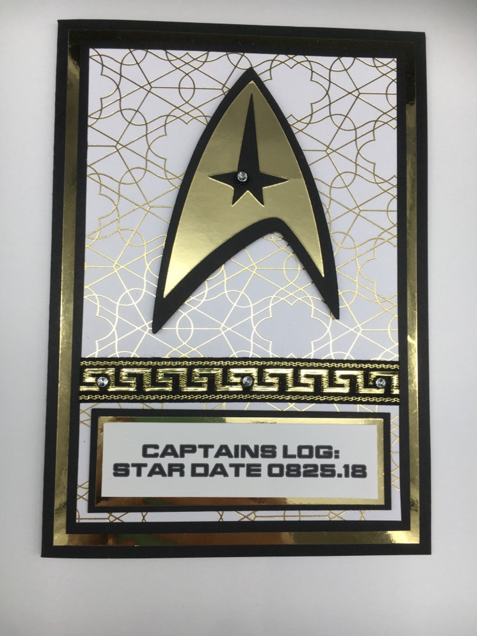 Star Trek Birthday CardCaptain Kirk Spock Greeting Card | Etsy