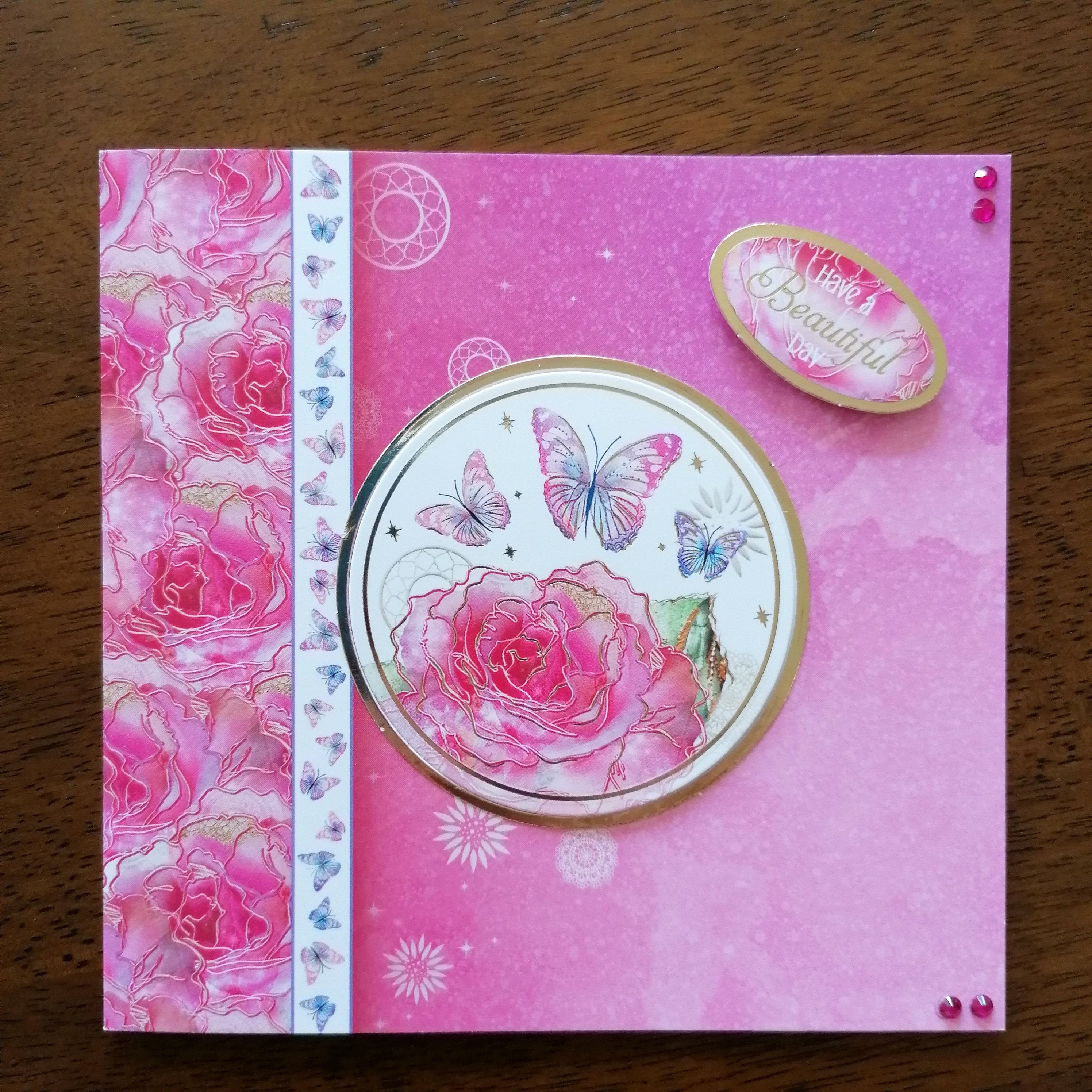 Handmade Ladies Greeting Card Etsy UK