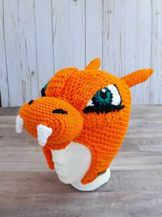 Dragon Hat Charizard Inspired Crochet 