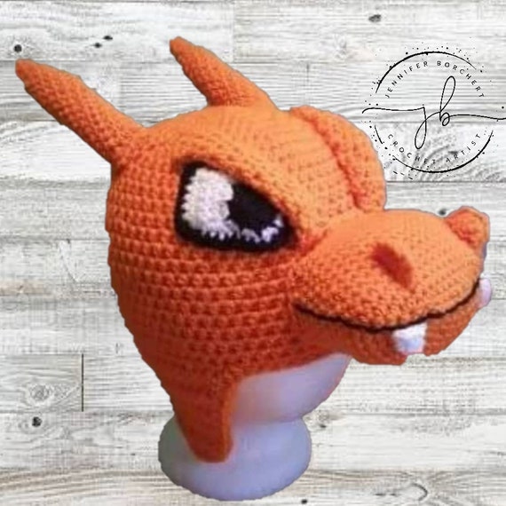 Crochet Charizard Hat Pattern Crochet 