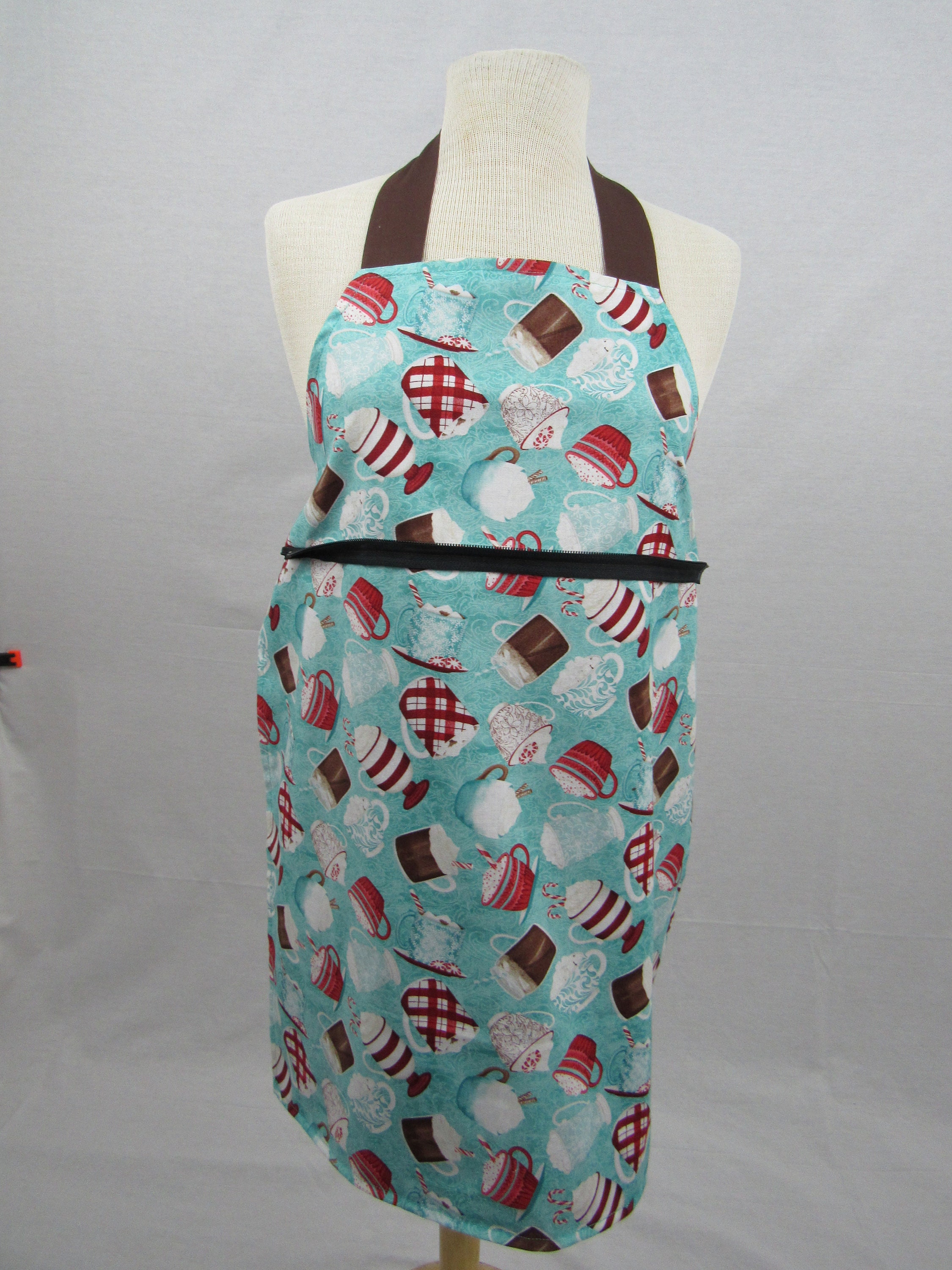 Coffee Apron With Removable Towel Etsy UK