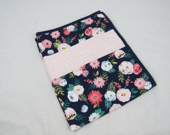 Floral Baby Blanket, Crib Blanket