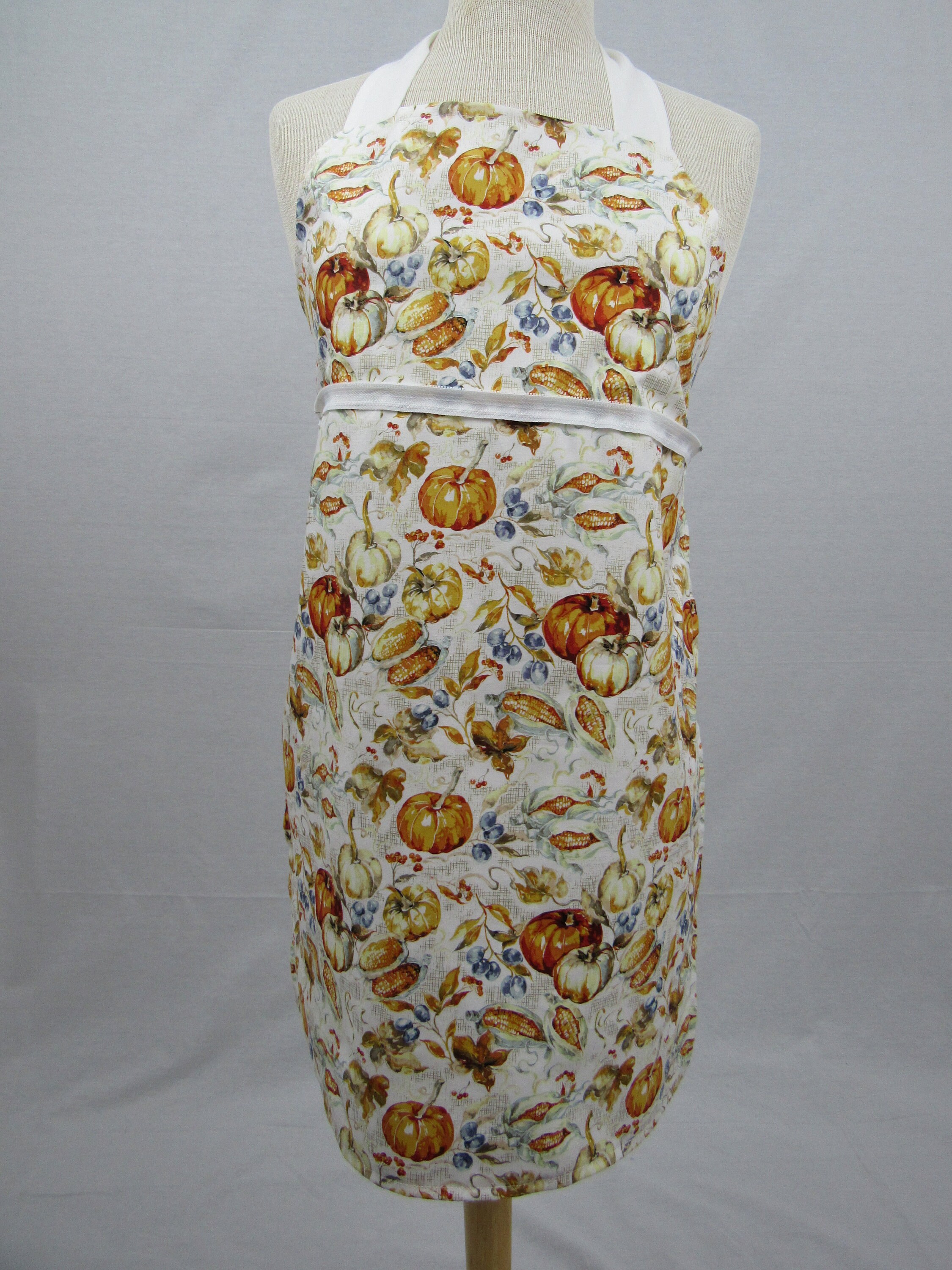 Pumpkin Patch Apron With Removable Towel Etsy UK