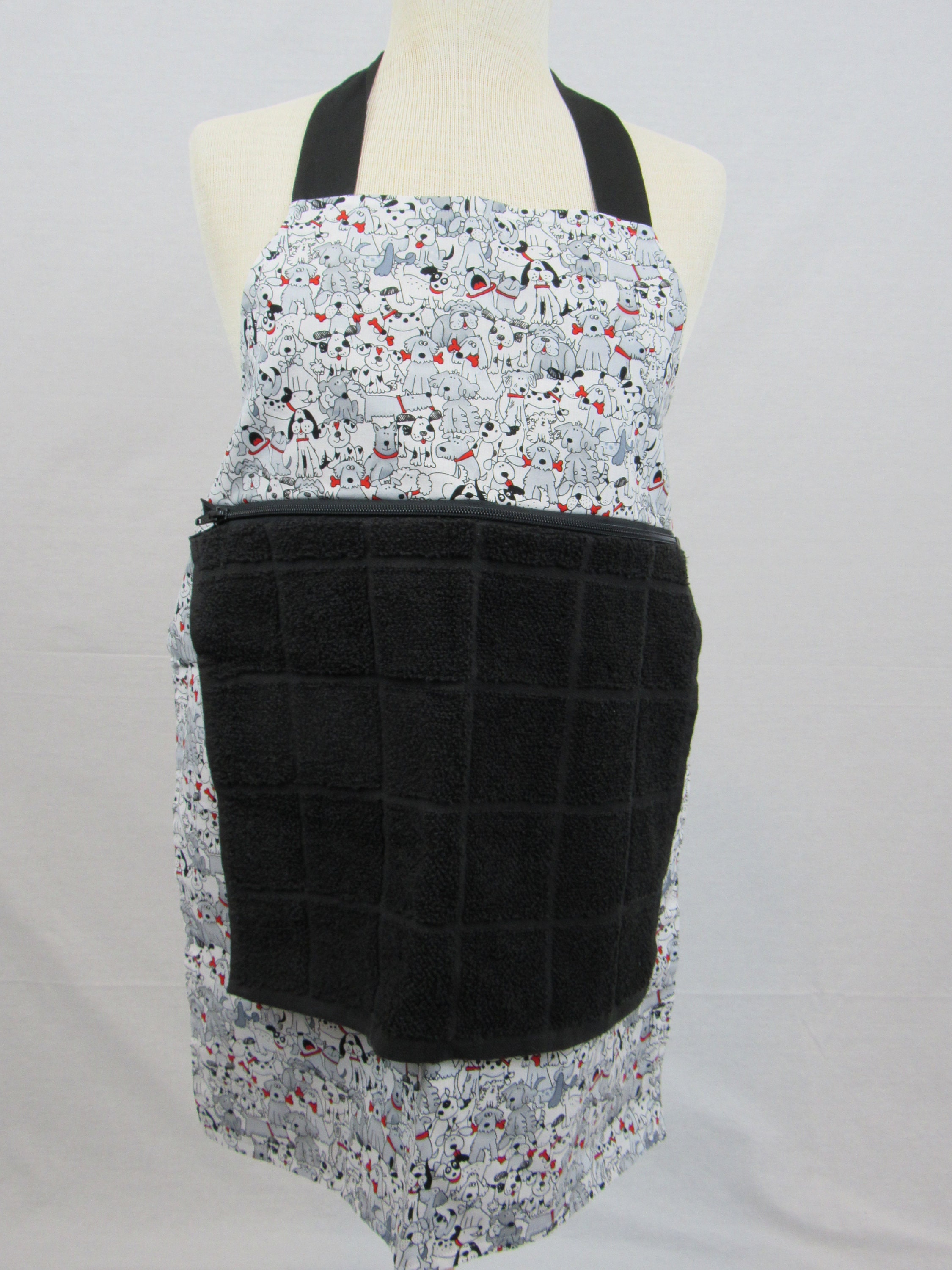 Plenty of Pups Apron With Removable Towel Etsy