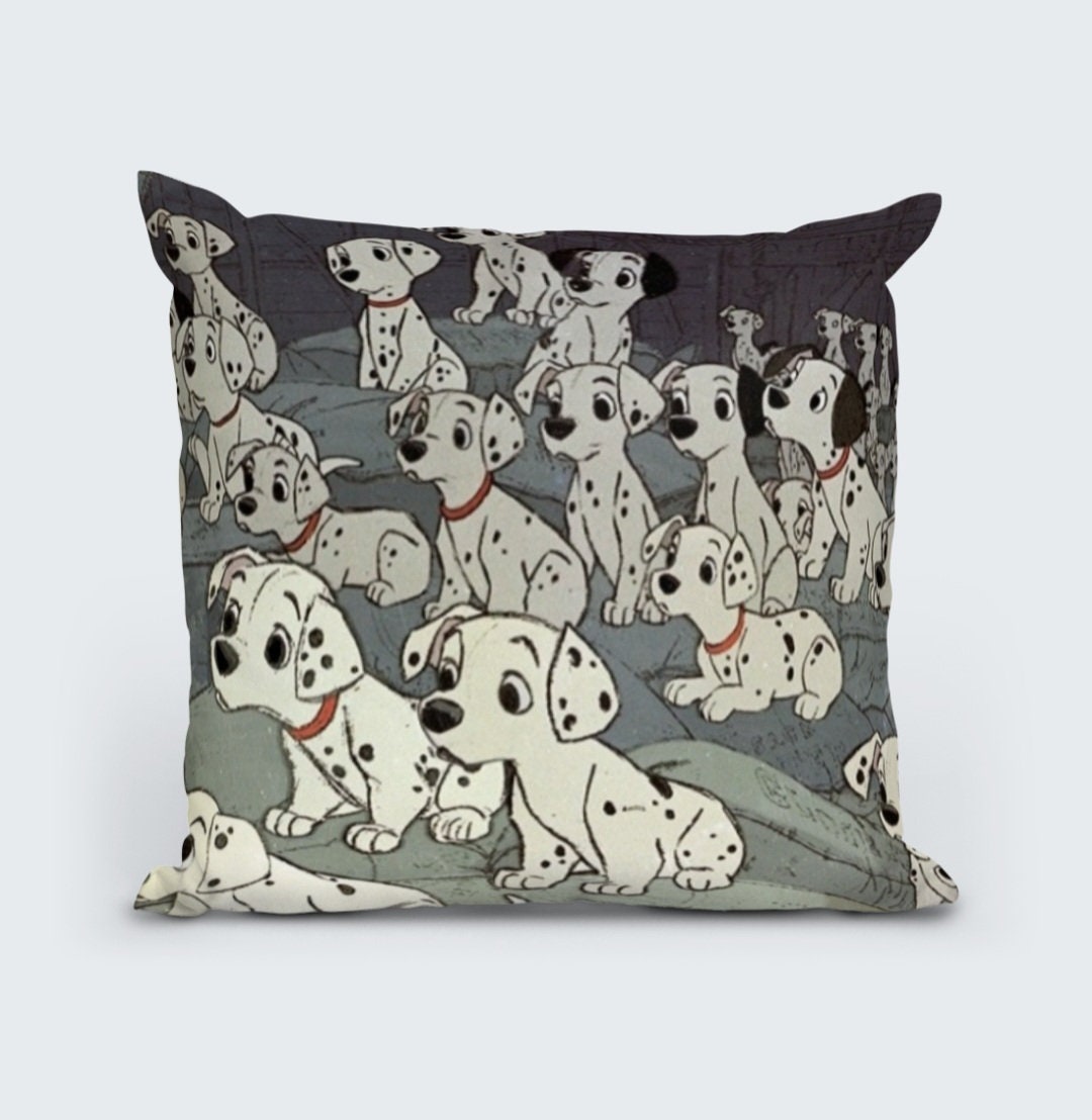 101 Dalmatians Cushion 14x14 Royalty & Icons Collection Etsy