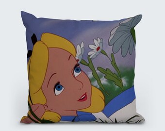 Alice in Wonderland Cushion (14x14) - Royalty & Icons Collection