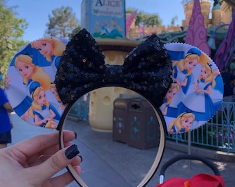 Alice In Wonderland inspired Ears Mouse