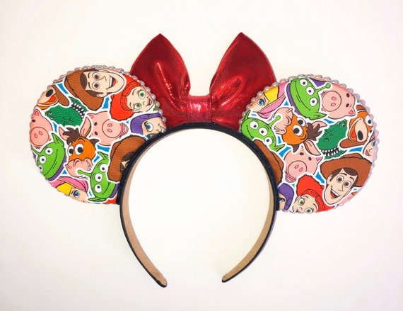 Toy Story Characters Mickey Minnie Mouse Ears Inspired - Etsy display picture 1