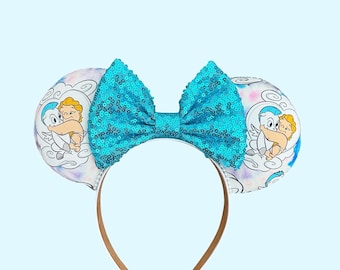 Hercule Pegasus bébé inspiré des oreilles de souris Minnie Mickey serre-tête noeuds personnages