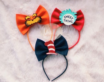 Dr seuss headbands | Etsy