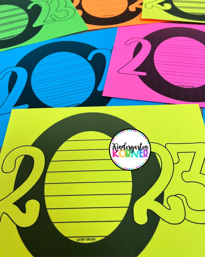 2024 New Year's Bulletin Board New Year's Resolutions Intentions Goals