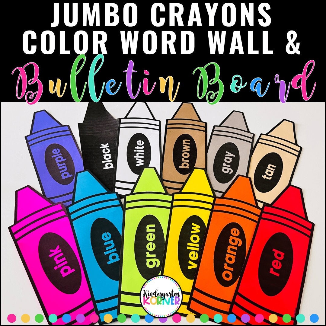 THE BIGGIE Crayon Mold, Personalized Make Your Own Custom Crayons