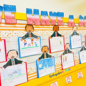 Martin Luther King, Jr. Bulletin Board, Writing, Craft |  MLK | Dr. Martin Luther King&#39;s birthday activities |  Digital Download
