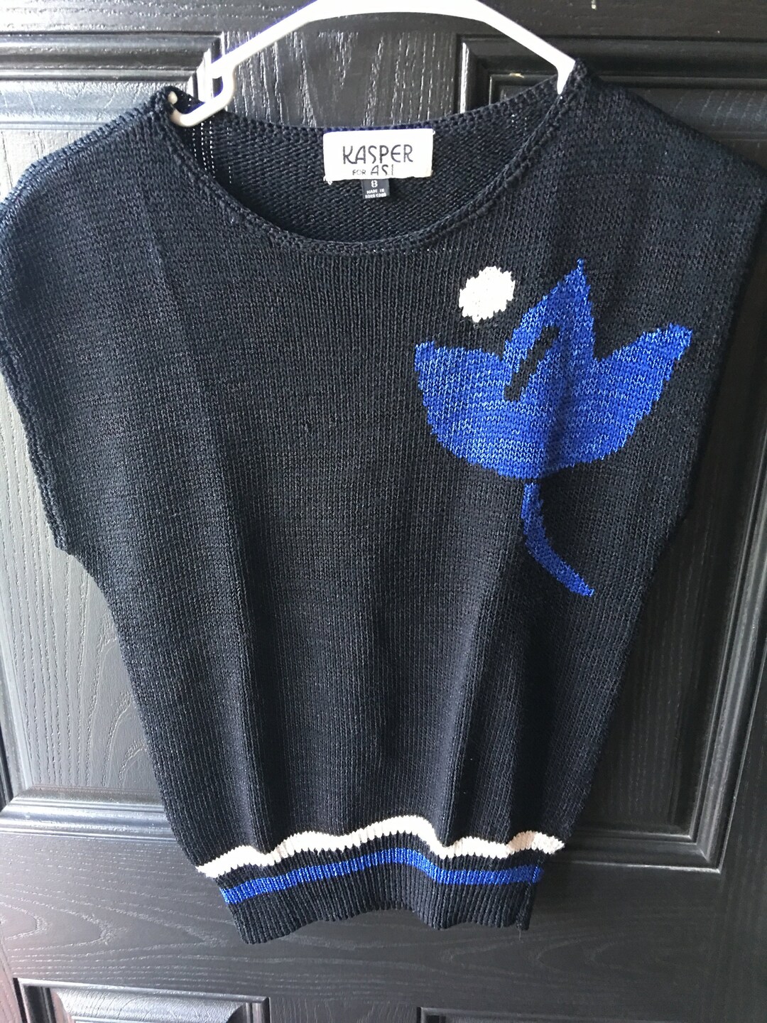 Vintage Kasper for ASL Sweater Etsy