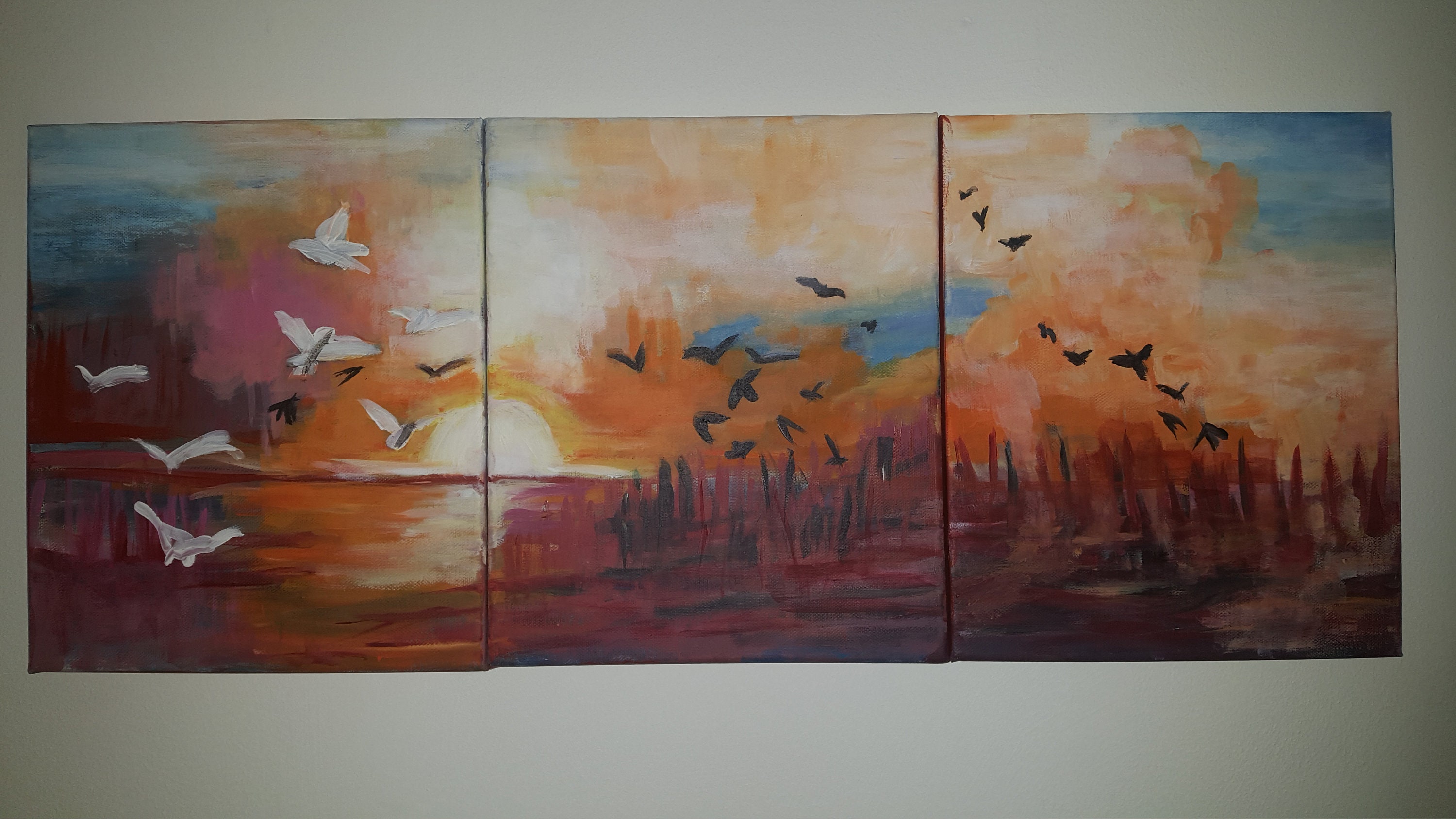 Peinture sur Toile en Acrylique