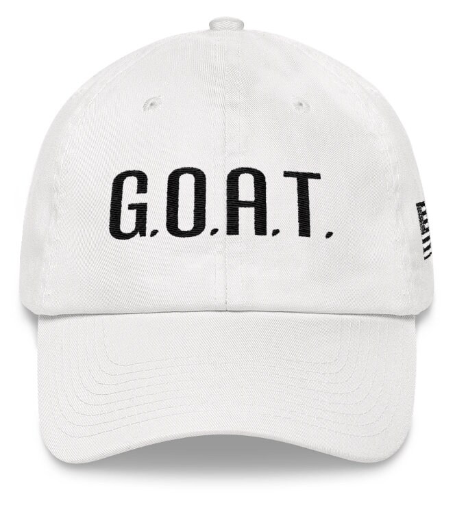 G.O.A.T. greatest of All Time DAD HAT 