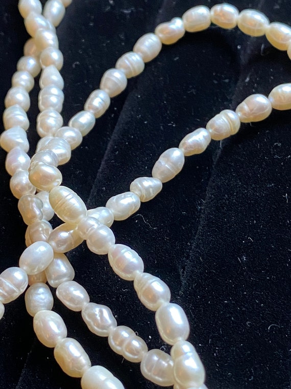 Unique Double-Strand Freshwater Pearl Necklace - image 2