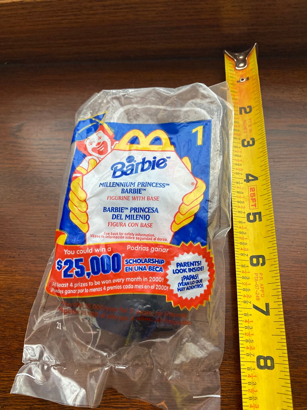 Mcdonald's Millennium Princess Barbie Happy Meal Toy Etsy