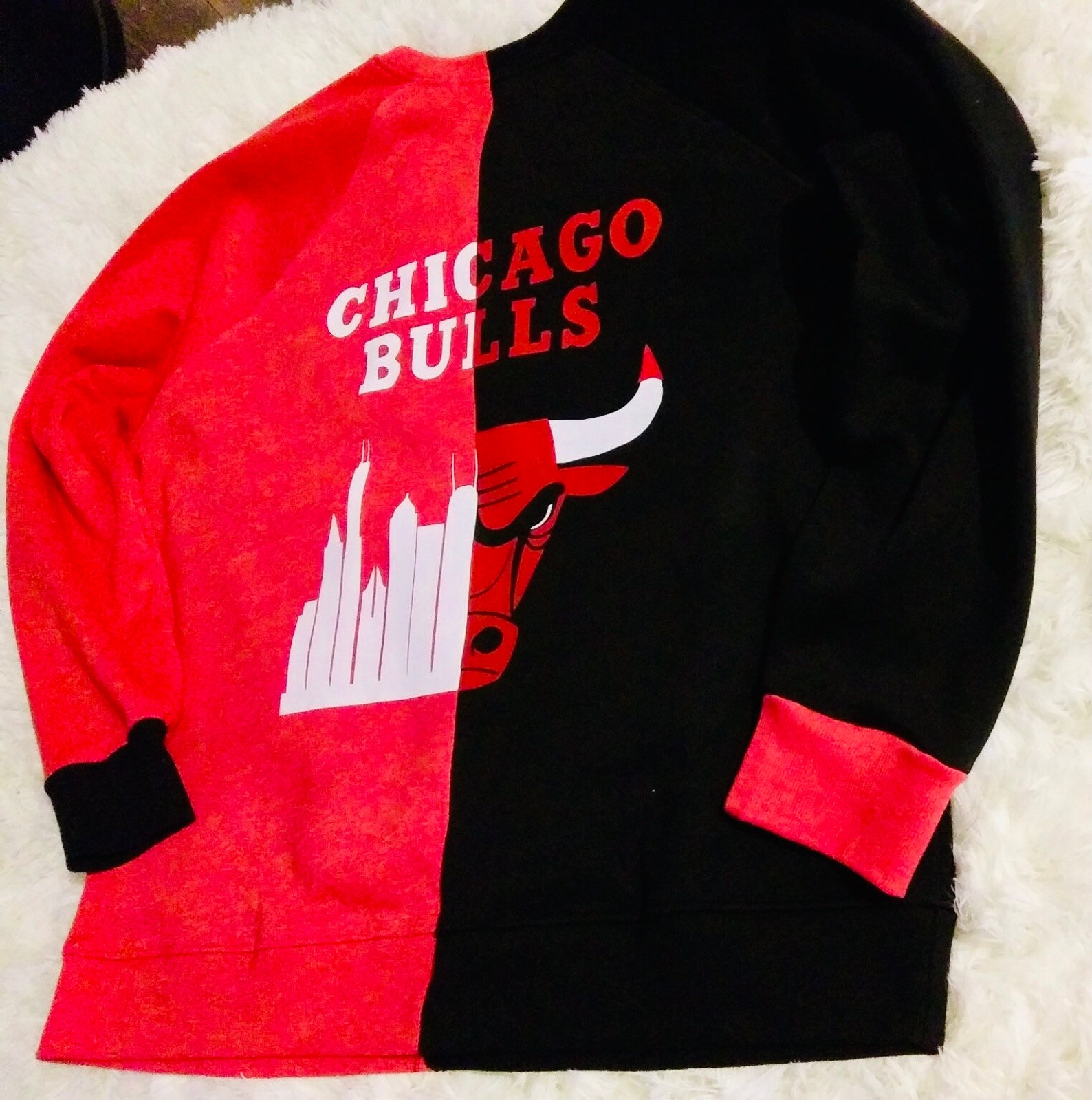 Chicago Bulls Sweatshirt | Etsy