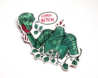 Green Knight Sticker