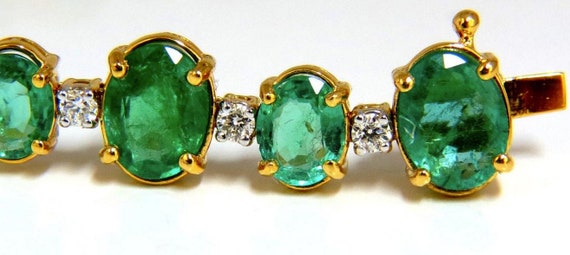 20.86ct Bright Green Natural Emerald Diamonds Ten… - image 5