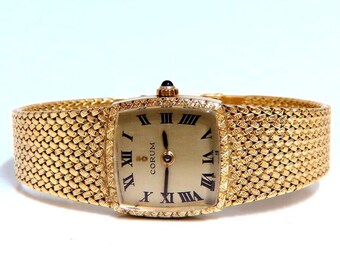 Corum Vintage Gold Watch 18kt 6.5 inch