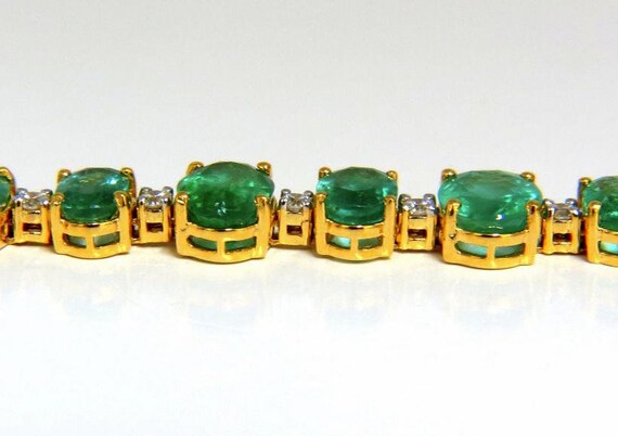20.86ct Bright Green Natural Emerald Diamonds Ten… - image 3