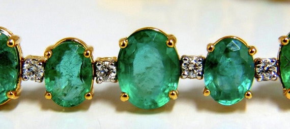 20.86ct Bright Green Natural Emerald Diamonds Ten… - image 6