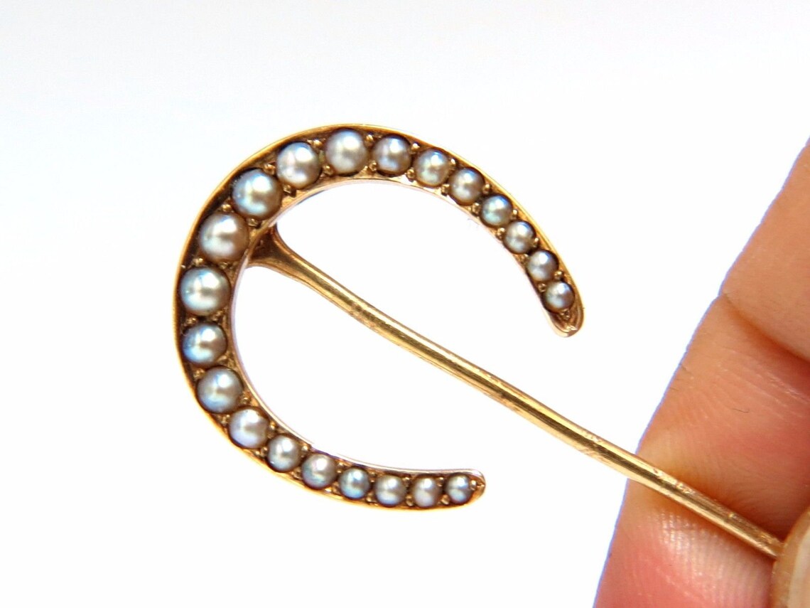 Lot of 6 Antique Hat Pins Collector Classic Horseshoe Jickey Etsy UK