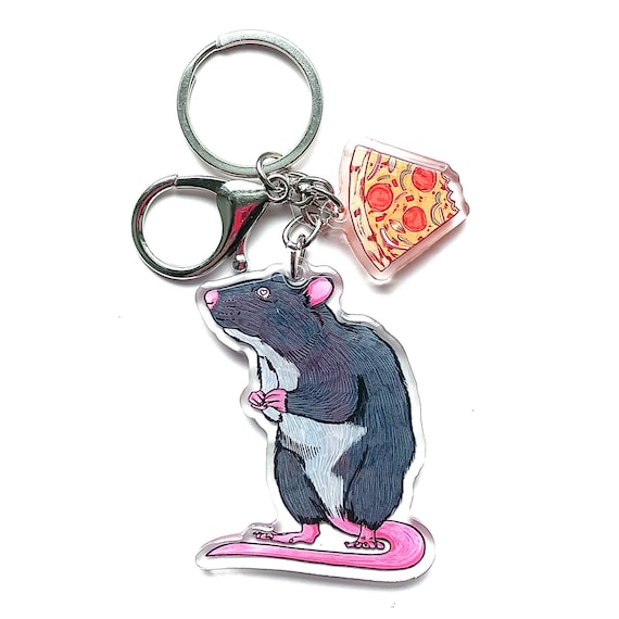Pizza God's Handwork {Acrylic Keychain} Pizza God's Handwork {Acrylic Keychain}