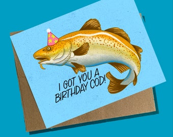 Birthday Cod Card