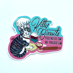 Sticker Biscuits Kitty