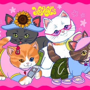 Carte postale Y2Kats