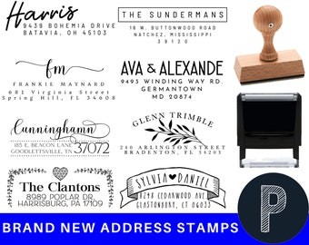 Address Stamps | Personalized Return Address Stamp |  Custom Gift | Address Stamper | Wedding Gifts | Housewarming | Birthday Presents