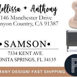 Address stamp self inking - Personalized Self Inking Return Address Stamp - self inking address stamp - Custom Rubber Stamp Ships Tomorrow