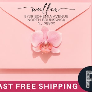 RETURN ADDRESS STAMP, Custom Return Address Stamp, Self Ink Return Address Stamp, Custom Stamp Address, Self Inking Stamp, Custom Self Ink