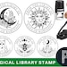 see more listings in the Stamps - Library section