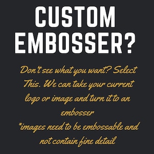 Embosseur de logo personnalisé le plus vendu Tampon de sceau de votre propre design personnalisé image 5
