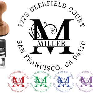 MaxStamp Self-Inking Round Sunflower Address Stamper MaxStamp Self-Inking Round Sunflower Address Stamper