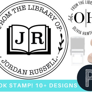 Custom Book Stamp Custom Library Stamp, Book Stamp, This Book Belongs To, Custom Book Stamp, Bookplate Stamp, Library Stamps